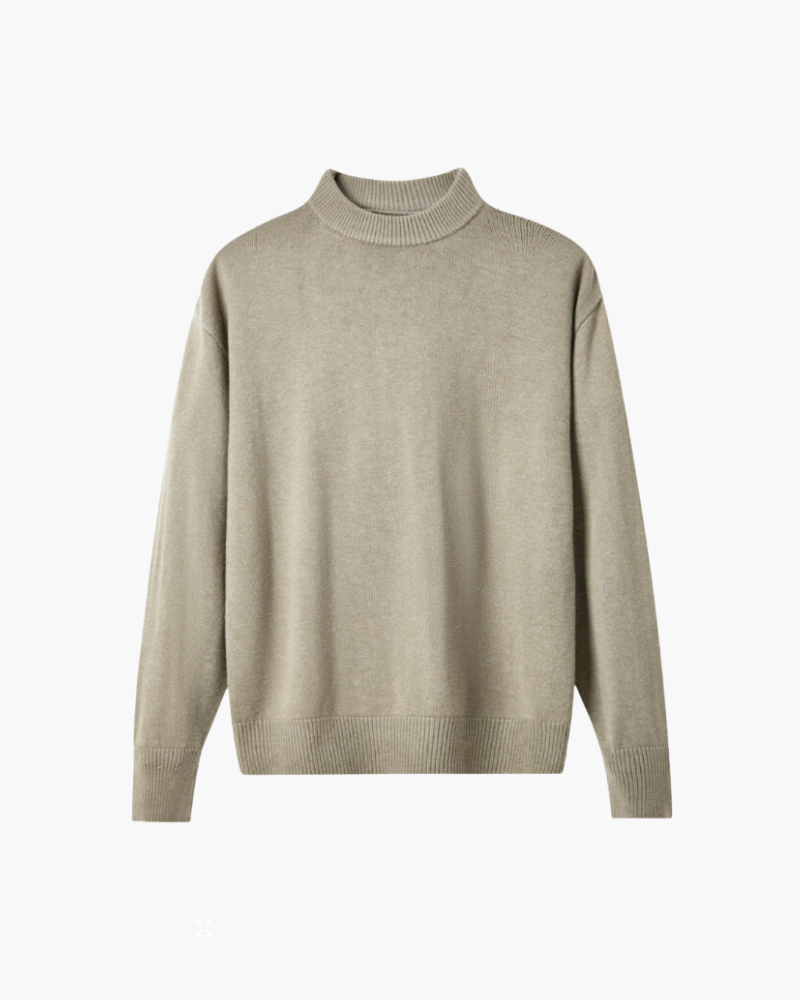 100% Premium Merino Wool Roll Neck Jumper