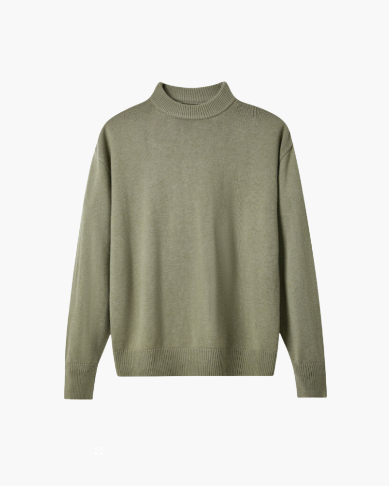 100% Premium Merino Wool Roll Neck Jumper