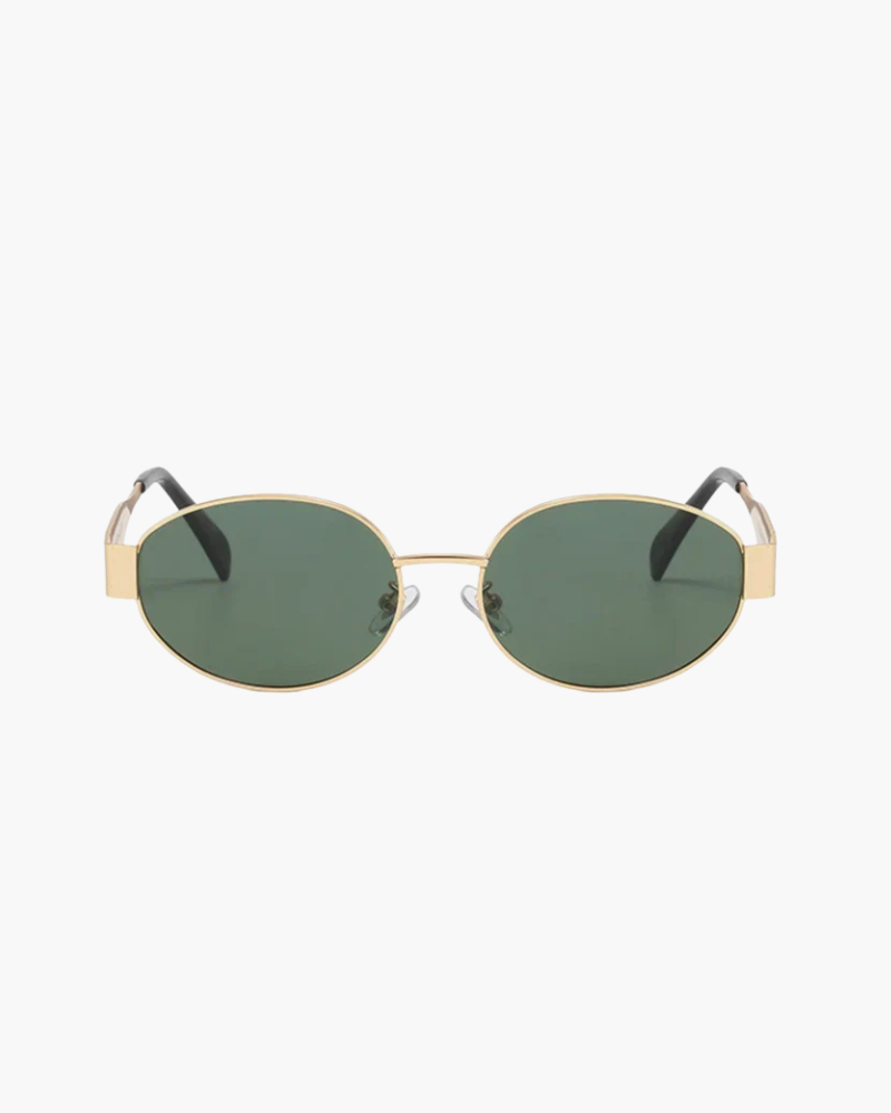 Emerald-Hued Sunglasses