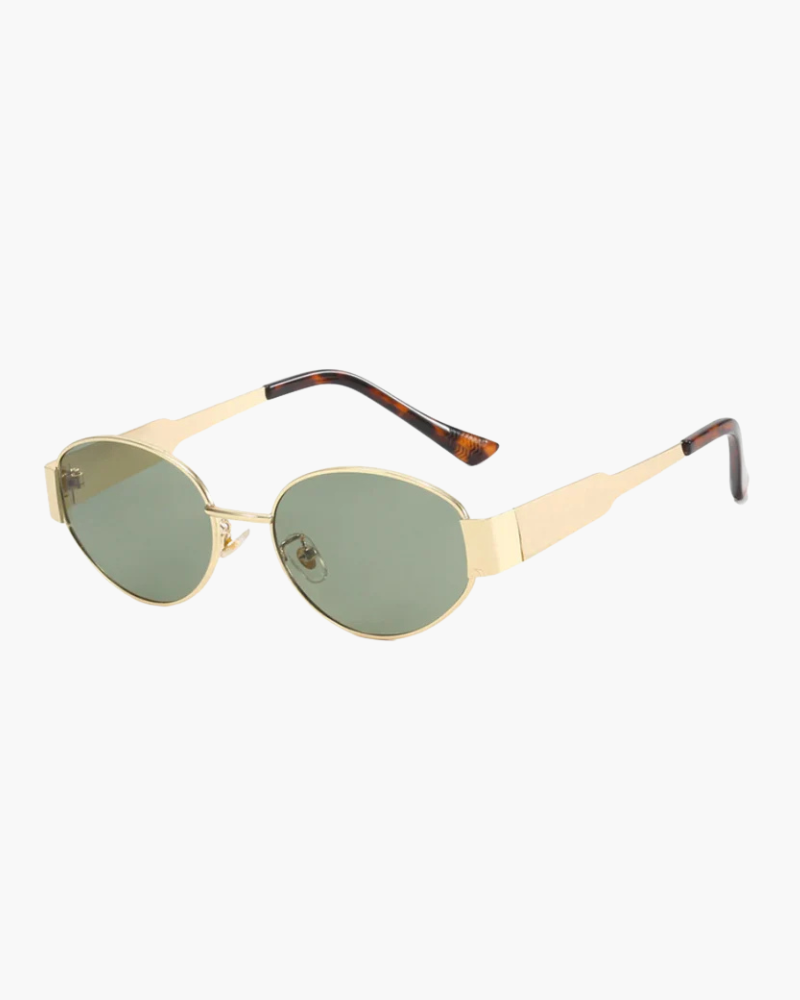 Emerald-Hued Sunglasses