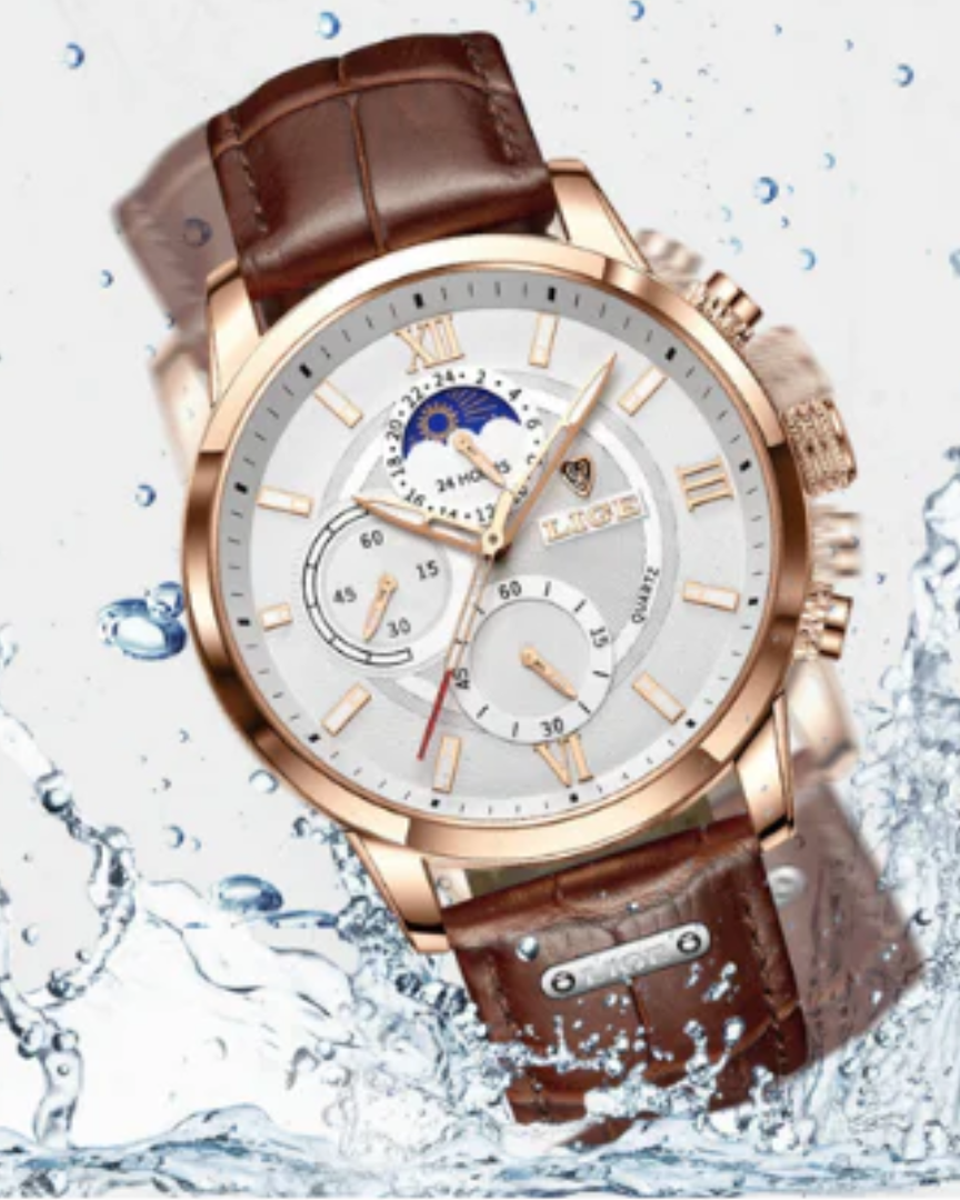 Lugano Classic Timepiece (Water-Resistant)