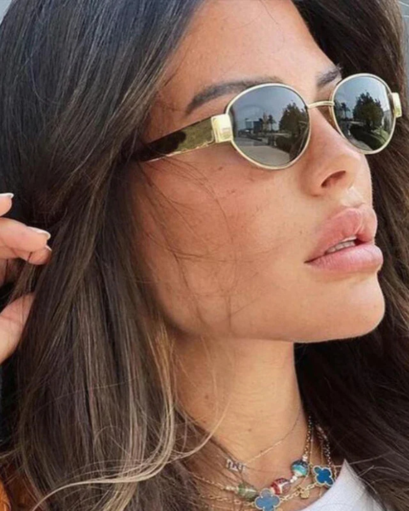 Emerald-Hued Sunglasses