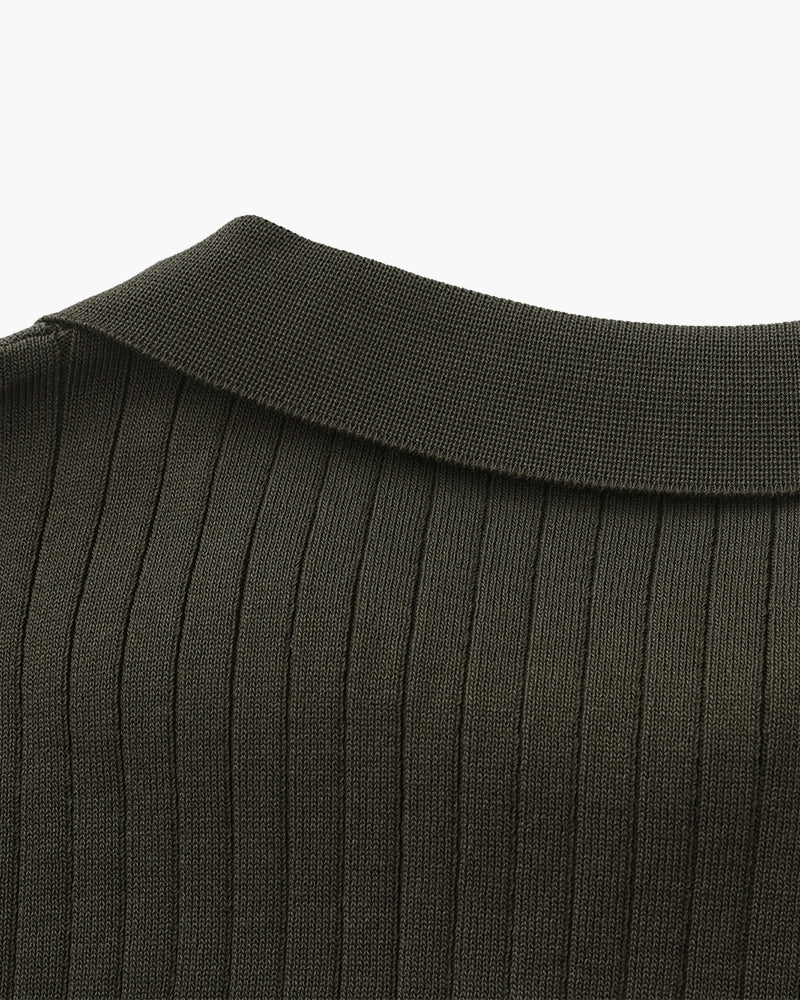 Elegant Textured Polo