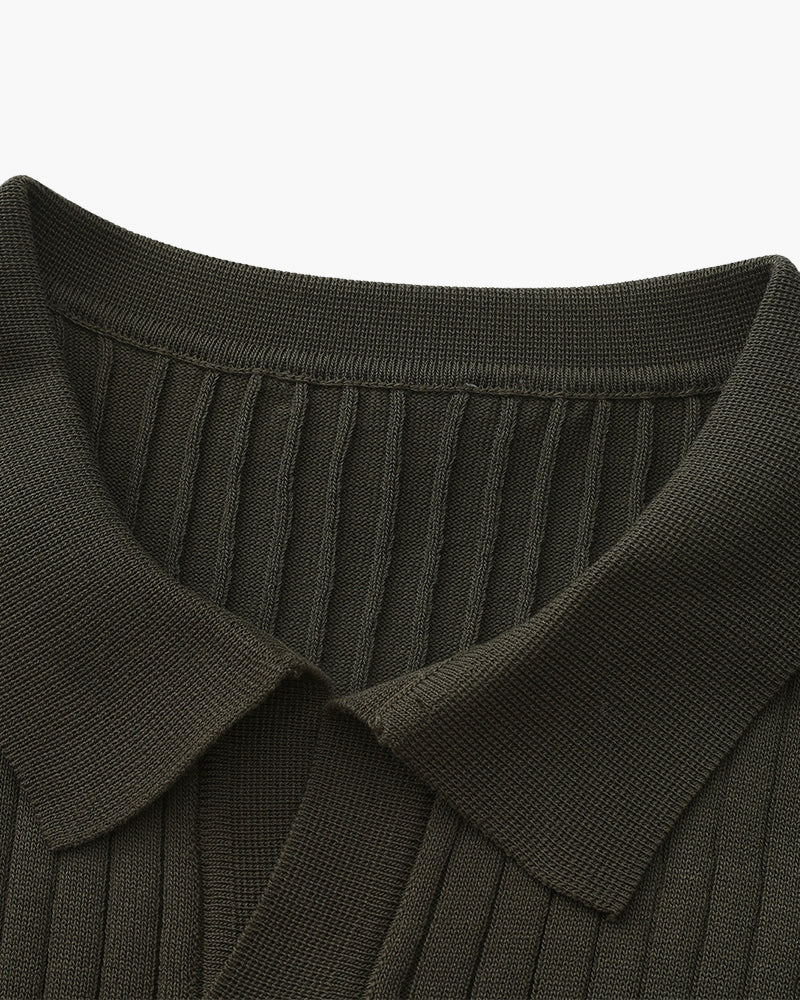 Elegant Textured Polo