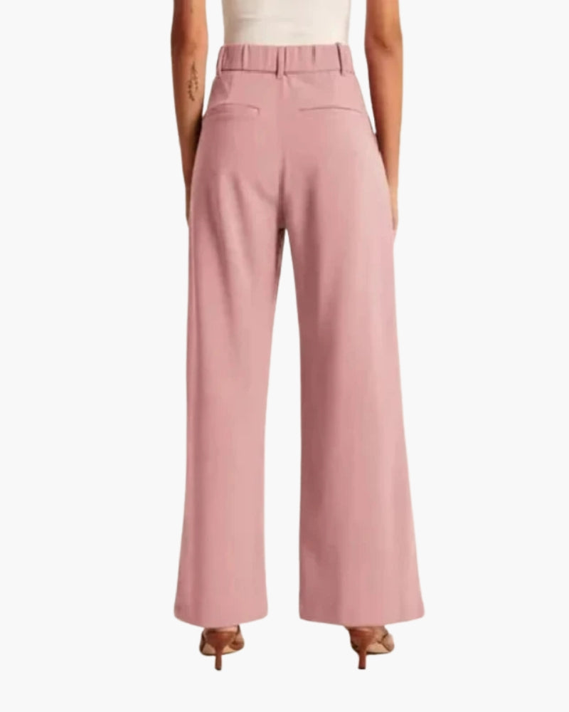 Serena Classic Wide-Leg Trousers