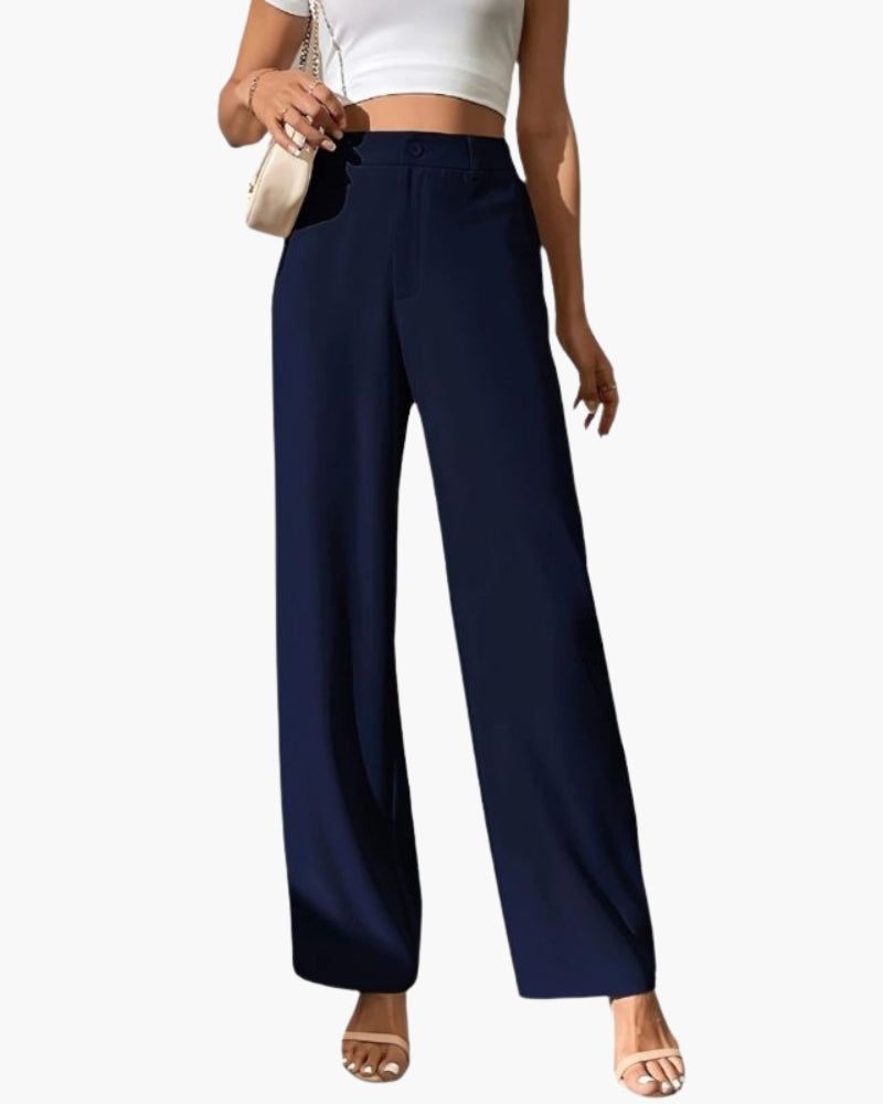 Serena Classic Wide-Leg Trousers
