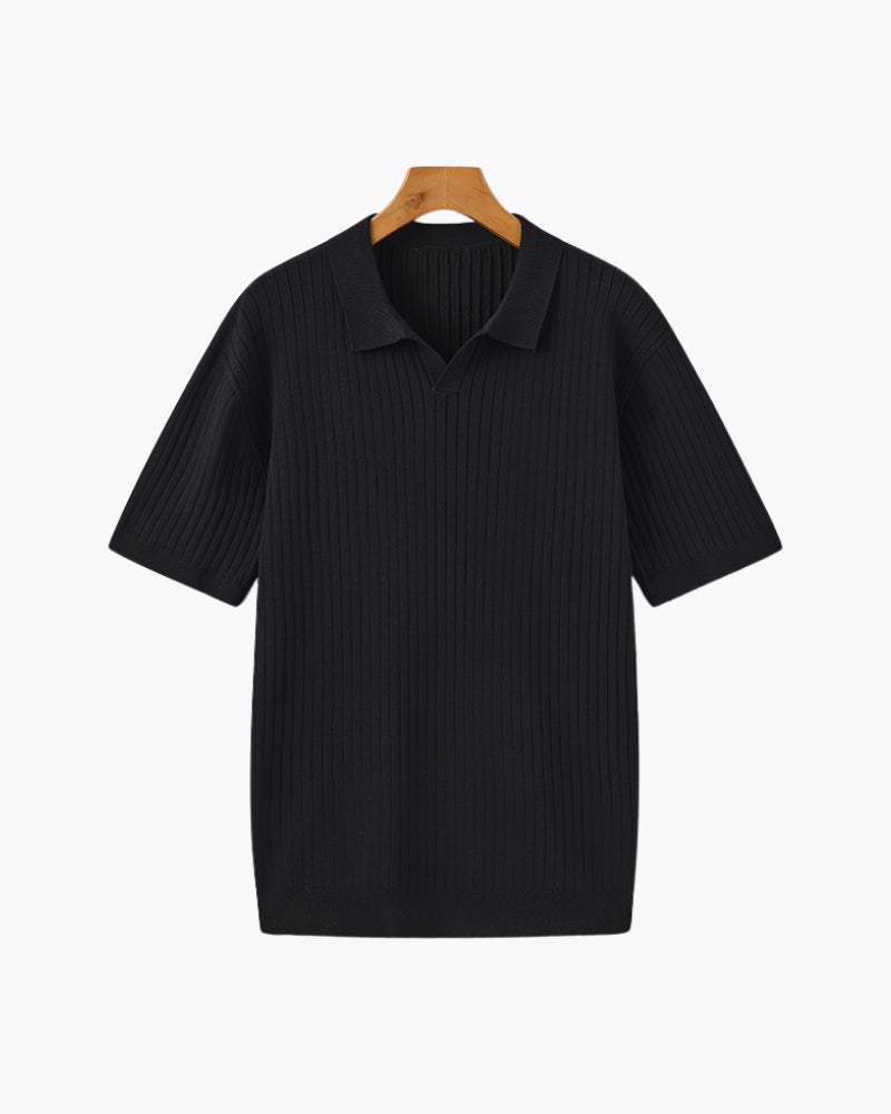 Elegant Textured Polo