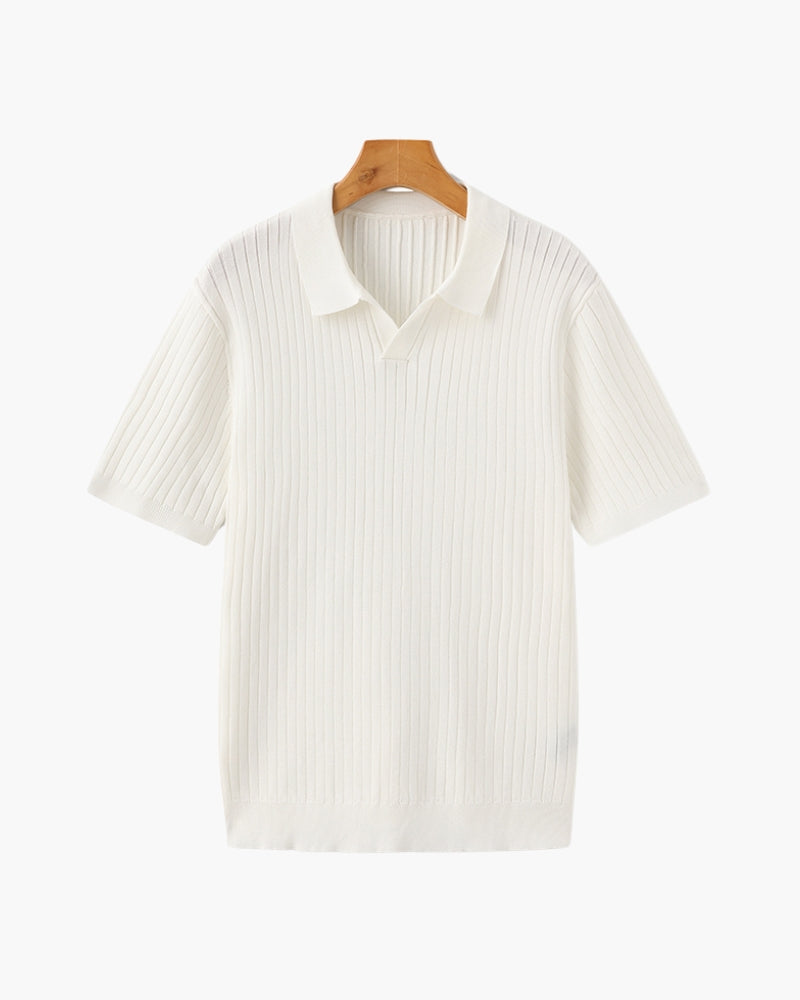 Elegant Textured Polo